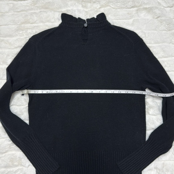 J. Crew Wool-blend Ruffleneck Sweater NWT Size Small - Picture 5 of 6